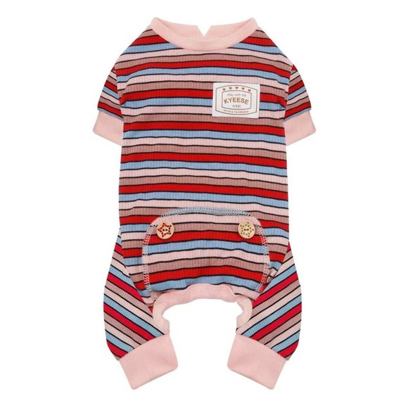 KYEESE Other - KYEESE Dogs Pajamas Stripe Stretchy Soft Dog Pjs for Chihuahua XS